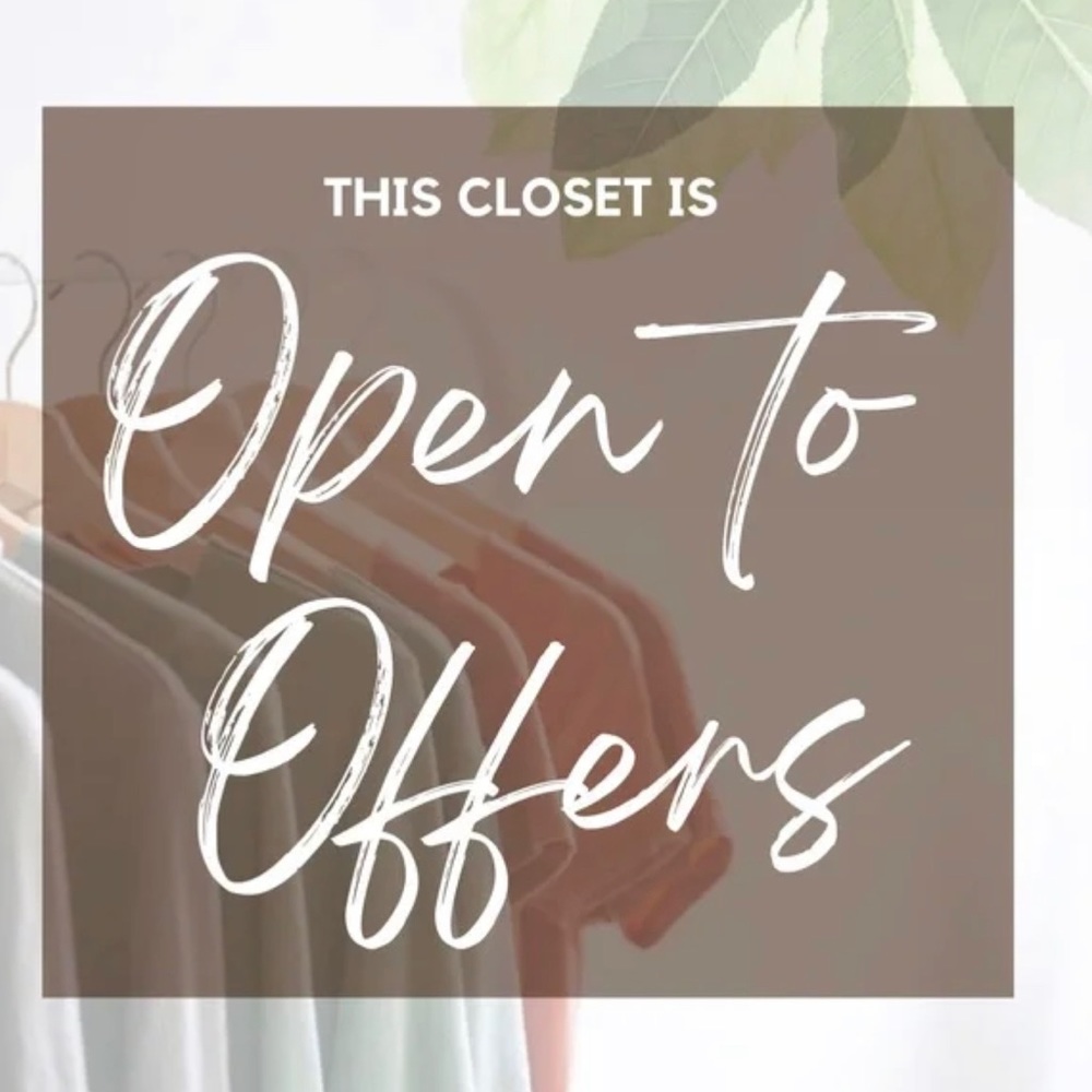 Offers Welcomed! Enjoy and Happy Shopping!